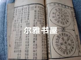 清线装精木刻京都文成堂梓西晋王叔和譔   四明张世贤注 、具图《图注王叔和脉诀辨真》1-4卷两册全  书内多幅木刻版画，栩栩如生，刊刻精良，字如墨染！