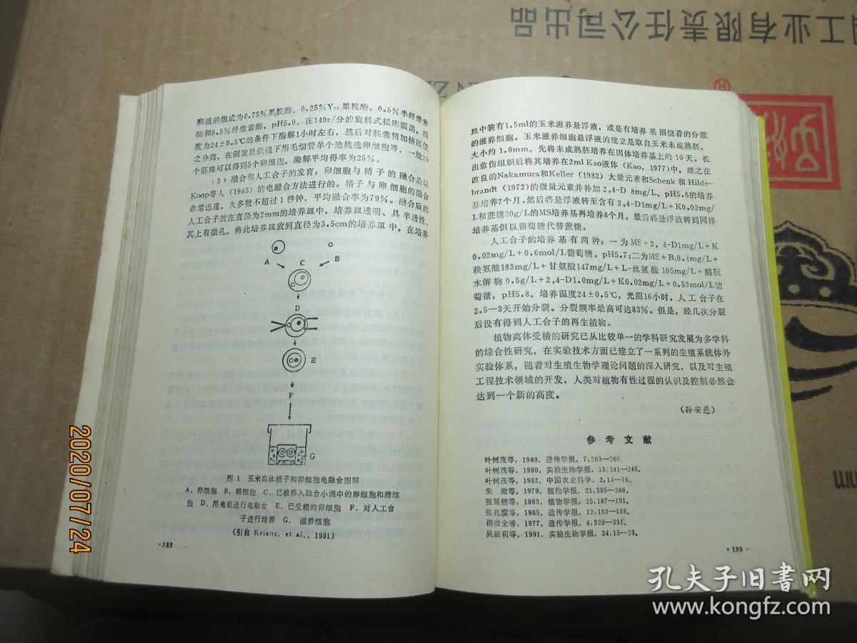 植物细胞工程实验技术 7726