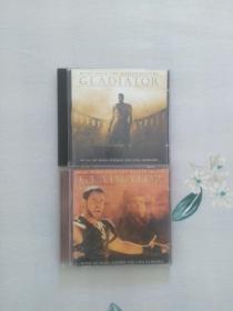 GLADIATOR 光盘 CD 2张合售 国外进口 九五新