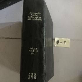 the journal of clinical endocrinology and metabolism vol.52 no.1-6 1981临床内分泌与代谢杂志