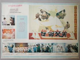 对开电影海报宣传画《性命交关》（谢园叶志康主演，品佳）