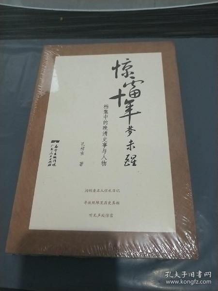 惊雷十年梦未醒：档案中的晚清史事与人物