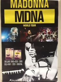 Madonna 麦当娜演唱会宣传海报 香港版