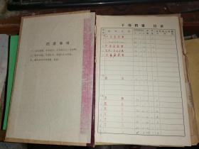 49年 50-60年代贺光履历 含手稿 油印稿 16开精装        【128页】