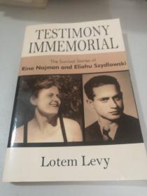 TESTIMONY
IMMEMORIAL

Lotem Levy