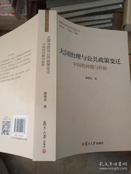 大国治理与公共政策变迁：中国的问题与经验（国家治理与政府创新丛书）