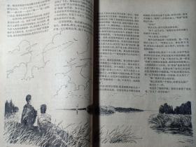 收获 文学双月刊 1982年第1期 封面 玛露里的马图、白鹭 内有 求、远去的白帆、真真假假、别了 蒺藜、站立在云霄里的人等等名家作品 赠书籍保护袋