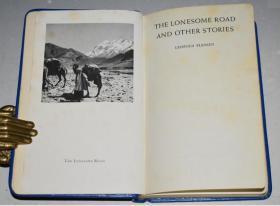 1964年Leopold Plessen -  Lonesome Road 《寂寞之路》作者亲笔签名题赠 珍贵初版本 抛光羊羔皮手工精装 品相上佳