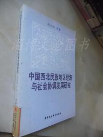 中国西北民族地区经济与社会协调发展研究（09年一版一印）.