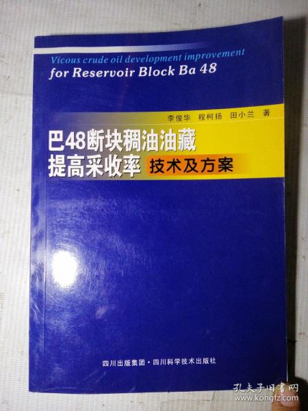 巴48断块稠油油藏提高采收率技术及方案