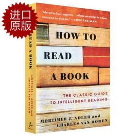 如何阅读一本书 英文原版 How to Read a Book 莫提默艾德勒 Mortimer Adler 阅读方法 读书方法