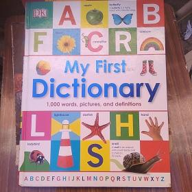 My First Dictionary 我的第一本词典 幼儿启蒙认知图画词典 1000个单词 外文原版