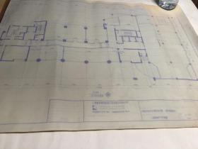 上海科学技术出版社办公楼-室内装饰设计（三层隔墙尺寸平面图、三层平面布置图、四层平面布置图、四层顶面布置图、四层平面布置尺寸图）5张合售