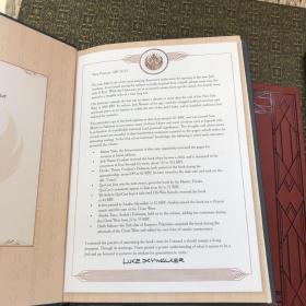 英文原版 星球大战 Star Wars: Jedi Path and Book of Sith Deluxe Box【实物拍照现货正版】