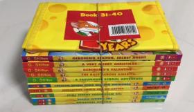 英文原版老鼠记者Geronimo Stilton 第31-40 10册套装 送手提袋 经典章节小说 全彩插图 故事趣味惊险充满悬疑幽默，牢牢抓住孩子的眼球