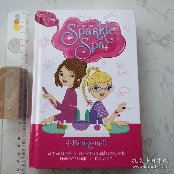 SparkleSpa4-Books-In-1!:AllThatGlitters;Pu