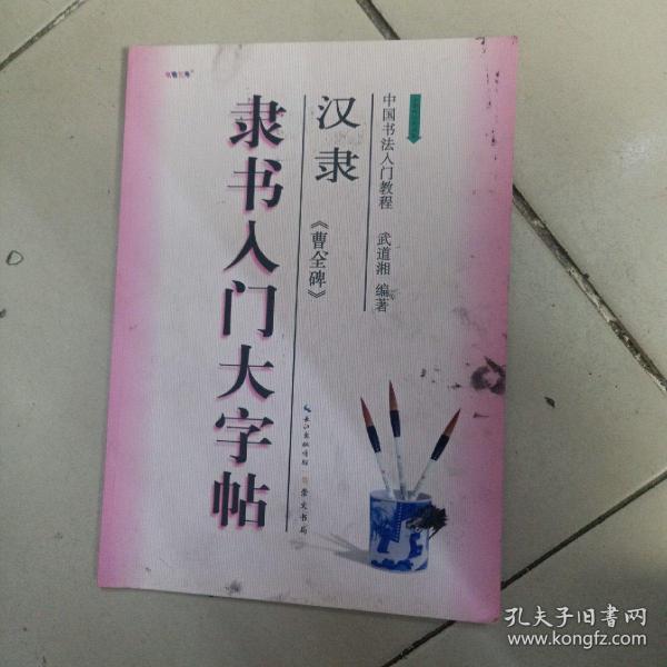 中国书法入门教程·隶书入门大字帖：汉隶《曹全碑》