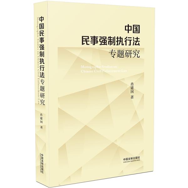 中国民事强制执行法专题研究