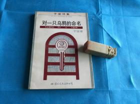 于坚诗集 • 对一只乌鸦的命名  （私藏、品佳）、1993年1版1印。  详情请参考图片及描述所云