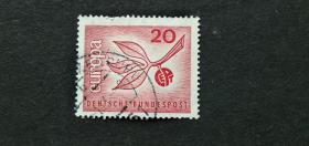 德国邮票（欧罗巴）1965 EUROPA Stamps 欧洲邮票一枚
