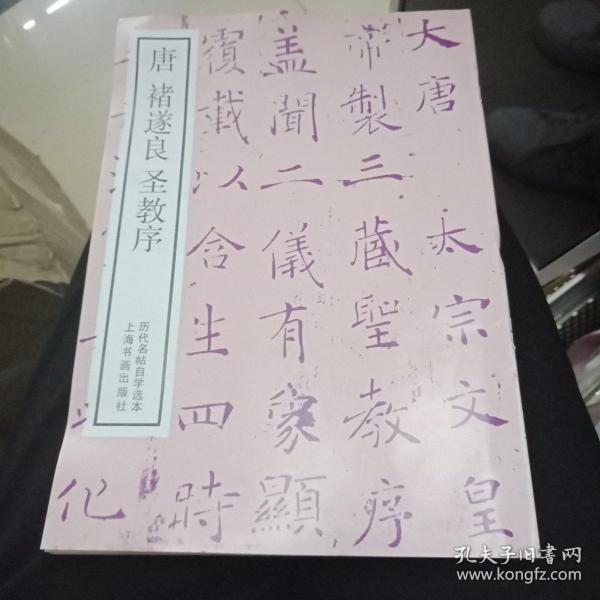 历代名帖自学选本.唐褚遂良圣教序