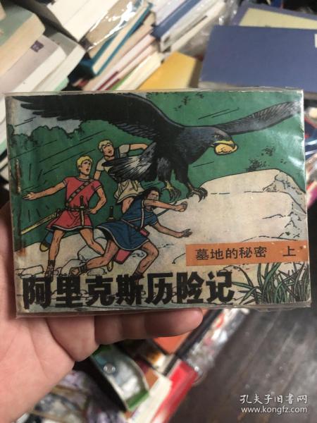 连环画收藏《阿里克斯历险记》墓地的秘密 上 大缺本