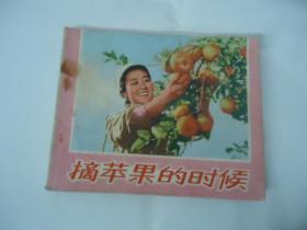 摘苹果的时候