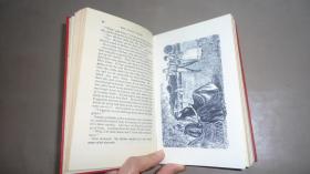 1934年John Galsworthy –A MODERN COMEDY  诺奖得主高尔斯华绥名著《现代喜剧三部曲》全小羊羔皮精装3册 配补插图