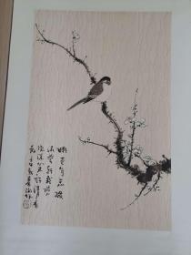 当代画家天津美院教授 霍春阳 手绘 花鸟画