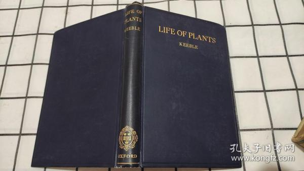 LIFE OF PLANTS（1926年 32开精装本，保存完好）