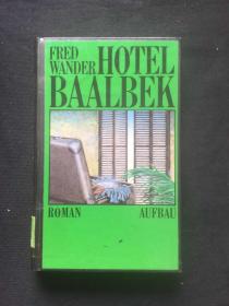 德文原版 Hotel Baalbek: Roman