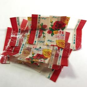 老糖纸 百花奶糖 中国上海 8张