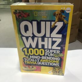 National Geographic Kids Quiz Whiz 6  1,000 Supe