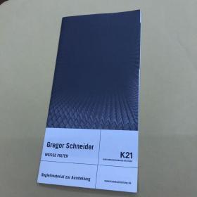 GREGOR SCHNEIDER 展览小册页