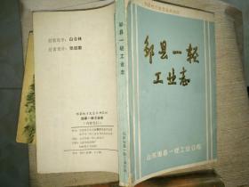 《邹县一轻工业志》32开本，作者、出版社、年代、品相、详情见图！西2--2