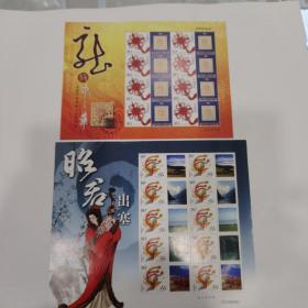 出售首届中国集邮纪念邮票文化节个性化小板邮票2套