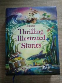 英文原版Thrilling Illustrated Stories 
插画故事男孩故事书 Usborne 精装本