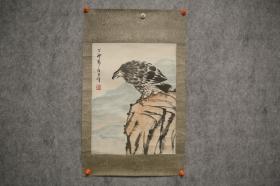 【保老包手绘】中国美术家协会理事，中国书法家协会理事，西泠印社理事 孙其峰（原裱）