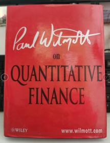 Paul Wilmott On Quantitative Finance, 2 Volume Set 精装