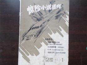 惊险小说选看刊 大江增刊 增页  杂志 期刊