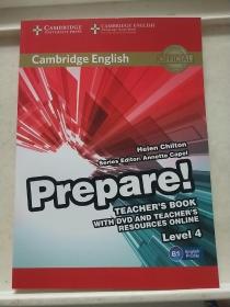 Prepare! Level  4 TEACHER＇S BOOK【内附光盘】