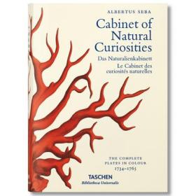 Seba. Cabinet Of Natural Curiosities 西巴 天然珍品柜 奇异自然生物昆虫手绘手稿 艺术书籍