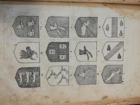 1680年  Observations Upon the Laws and Customs of Nations As To Precedency 和 The Science  of Herauldry  2本合一  含29副插图  28 cm x 18.5 cm