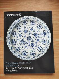 Bonhams Fine Chinese Works of Art and Paintings Saturday 28 November 2009 Hong Kong