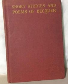 Short Stories And Poems Of Becquer