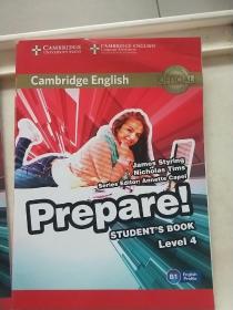 Prepare! Level 4 【WORKBOOK】【STUDENT＇S BOOK】【TEACHER＇S BOOK】3本合售 有一册有光盘