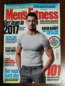 men's fitness UK 2017年2月 健康男士 英文版