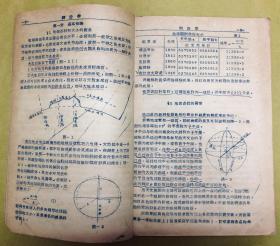 油印老课本【测量学】武汉测绘学院----16开、一厚册全