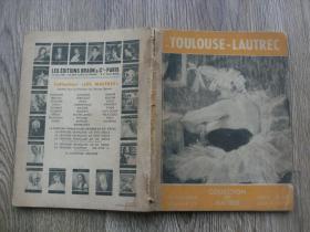 TOULOUSE-LAUTREC劳特莱克 英文画册  见图