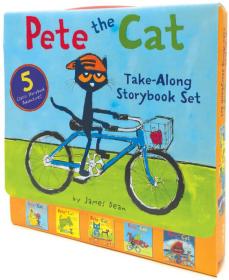 Pete the Cat Take-Along Storybook Set（皮特猫5本故事合集）